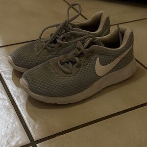 Nike Charcoal and White Running Shoes